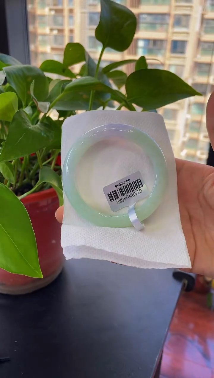 翡翠手镯未镶嵌315手镯56.7