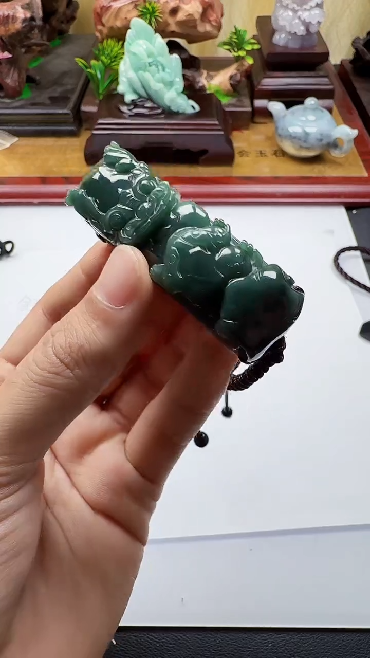 吊坠(不含链)未镶嵌翡翠1