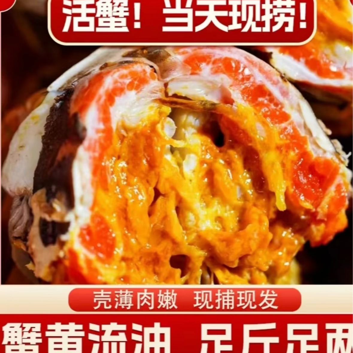 【活蟹】苏州大闸蟹 公4.6-4.4两+母3.6-3.4两 加2只到手10/8/6只 