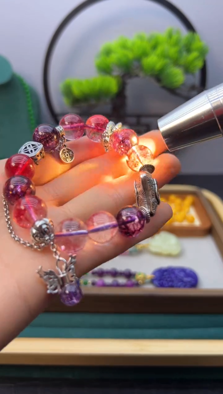 【闪购商品】水晶手链银S925镶嵌S290