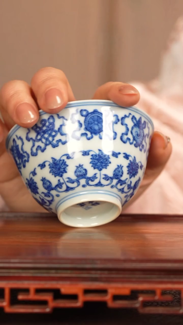 【闪购商品】盖碗永明尚玩窑景德镇纯手工陶瓷瓷瓷瓷*