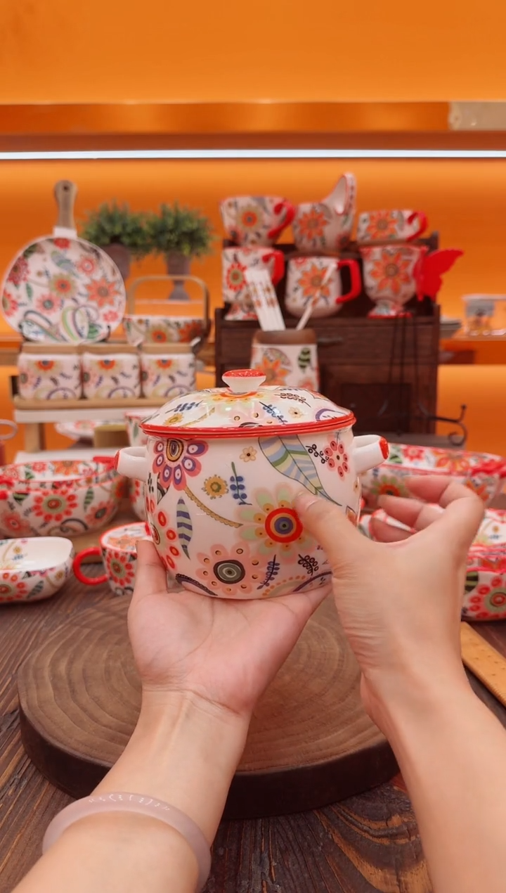 钛合金景德镇手工陶瓷碗