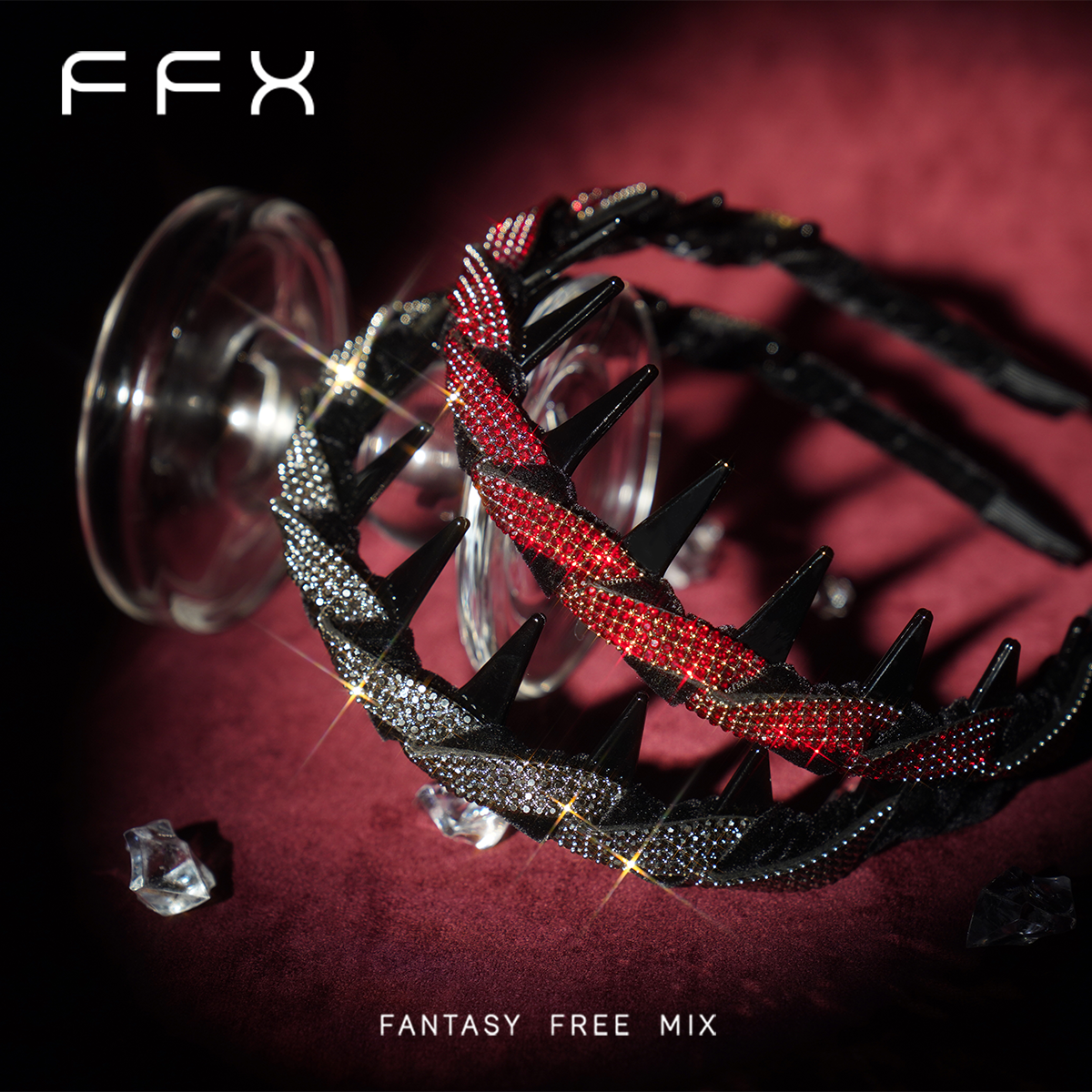 FFX弗弗西【星河绮梦】高级定制手工法式麻花辫高颅定齿梳发箍