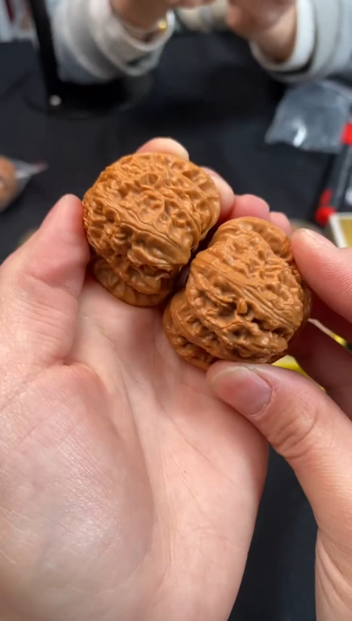 把件文玩核桃白狮子39尺Z131