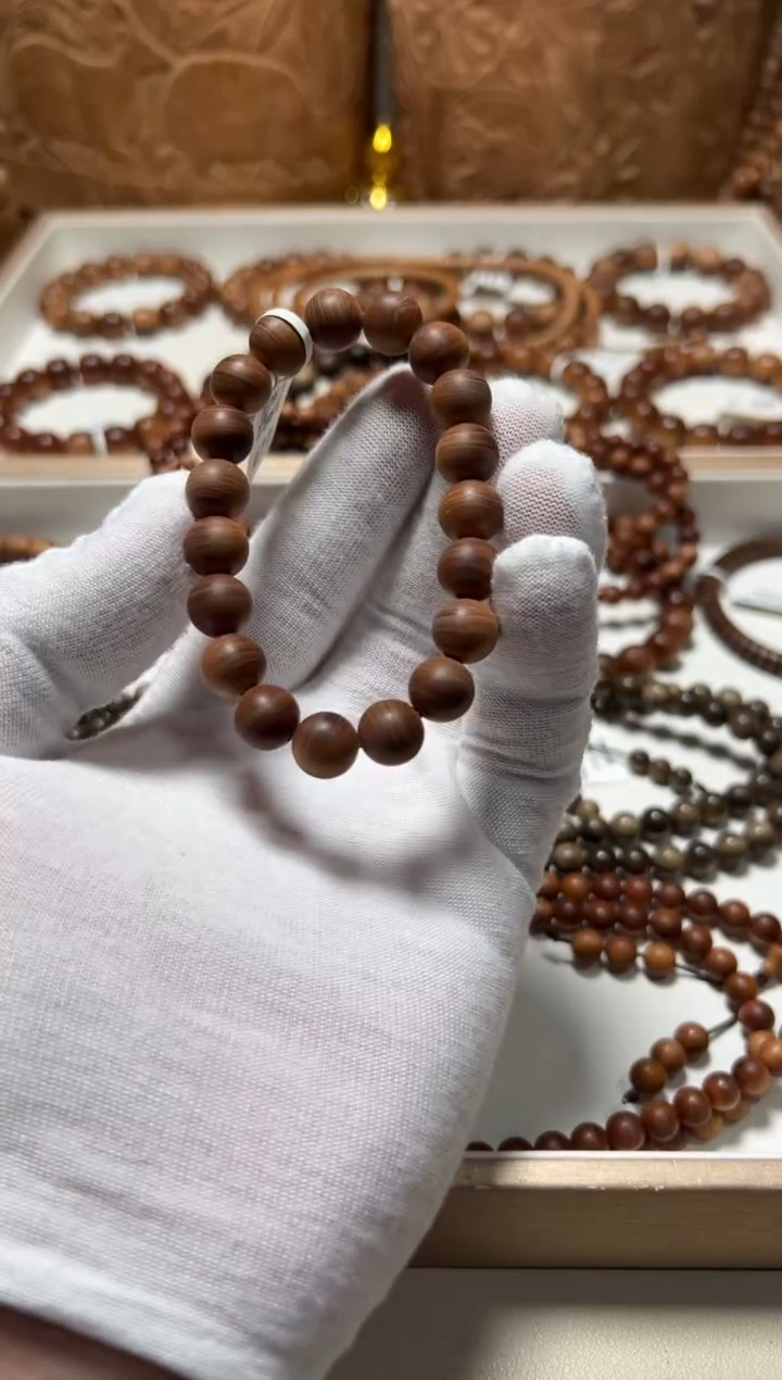 檀香木手串/手链焦糖1.0老山檀香