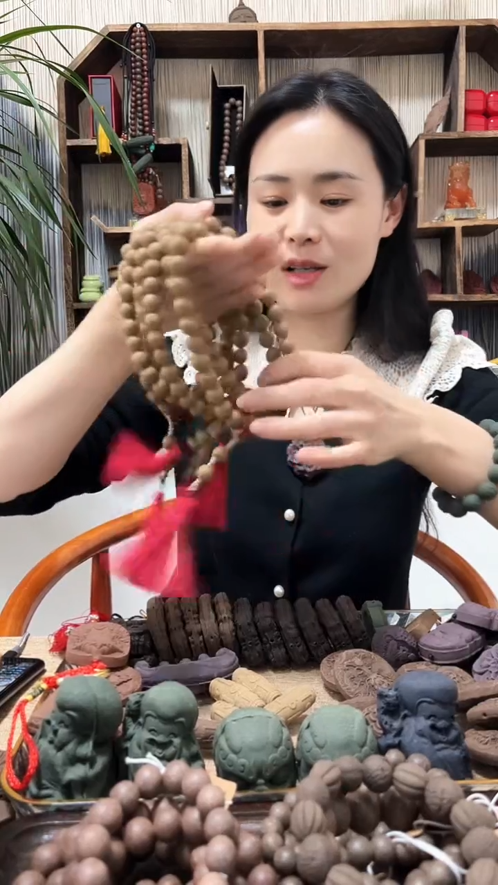【闪购商品】泥塑黄桂花香方手持27子