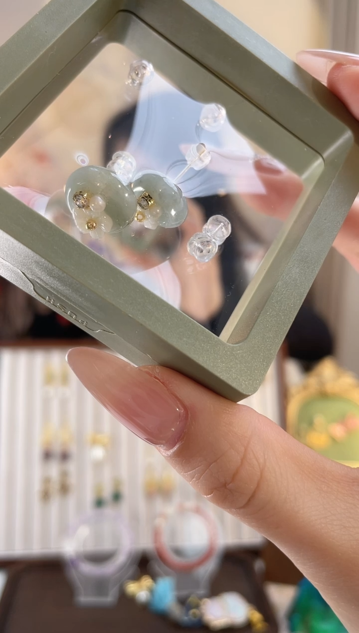 铜合金925银无圆盘耳钉