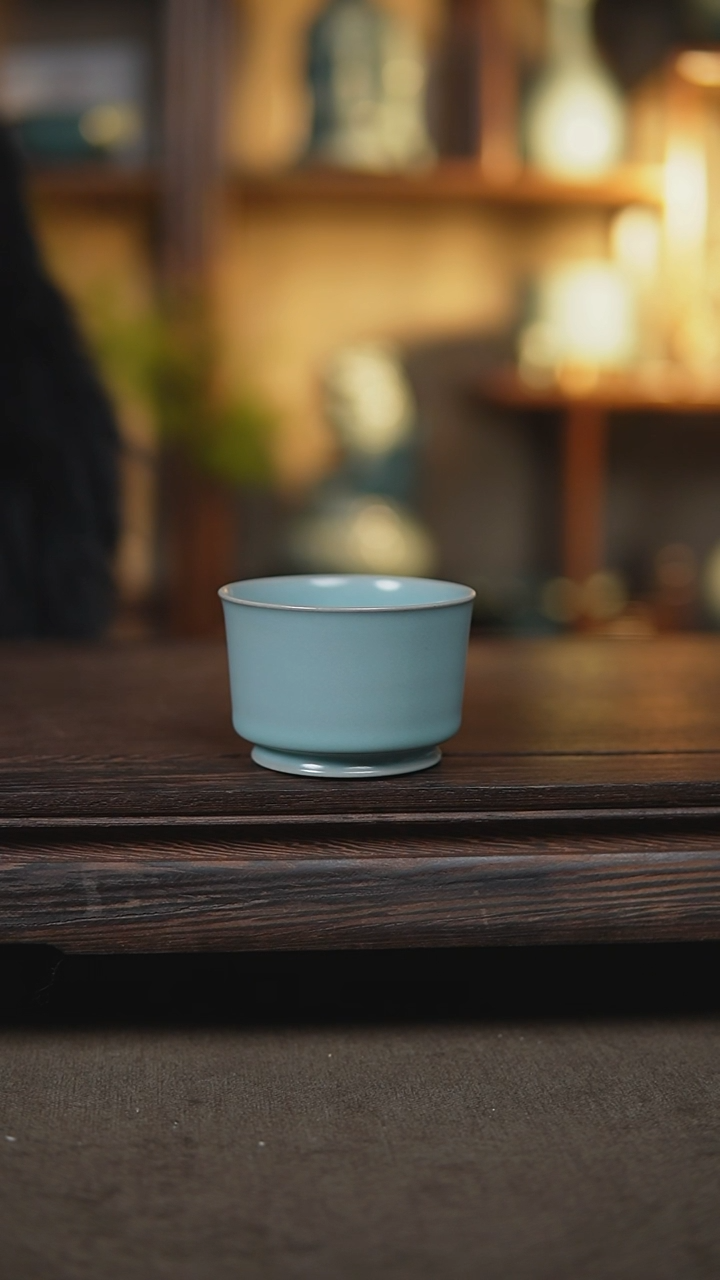 【闪购商品】杯仿古宋臻釉融天杯20