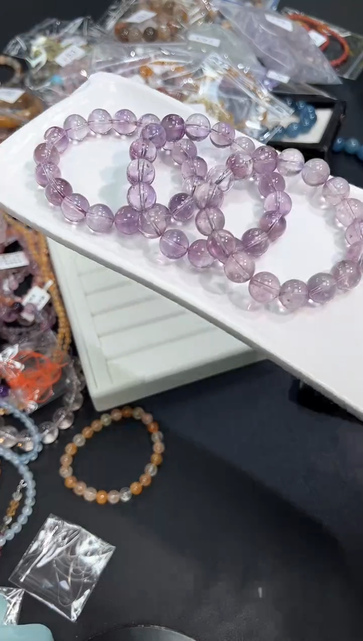 【闪购商品】水晶手串未镶嵌77r多样性发其一/1条默认微瑕