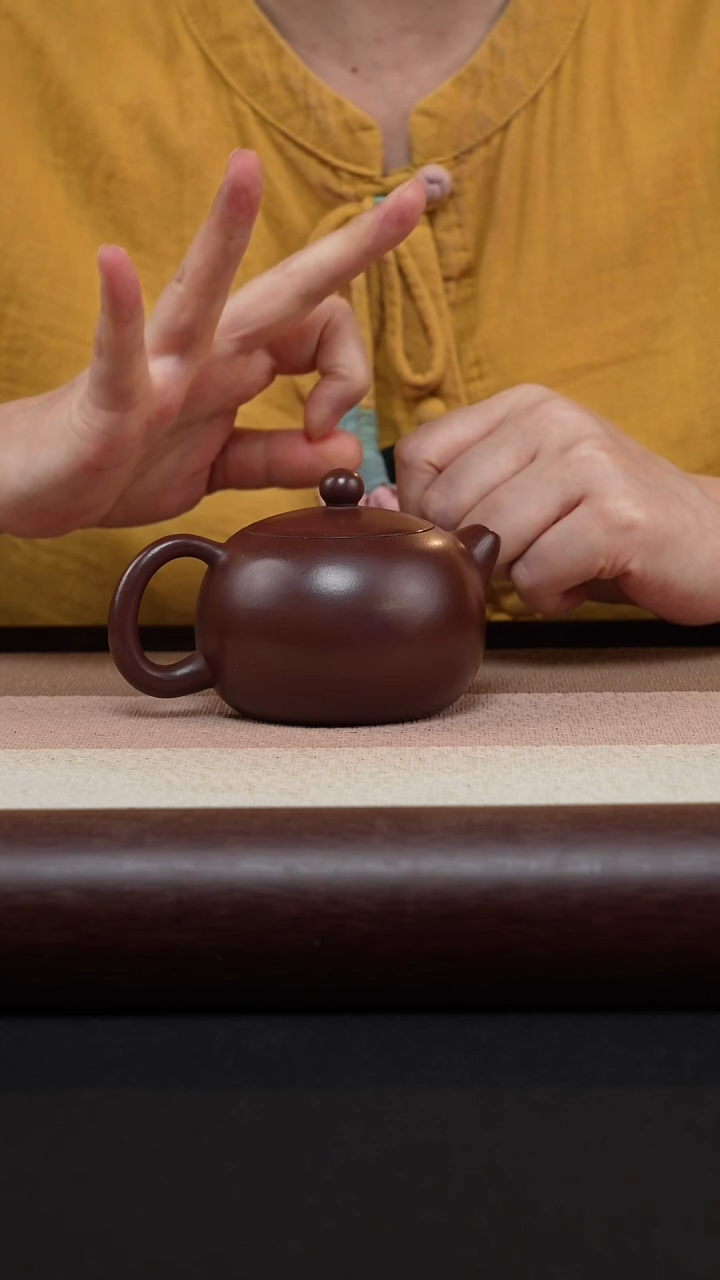 【闪购商品】紫砂茶壶紫朱泥-西施-MH-1541