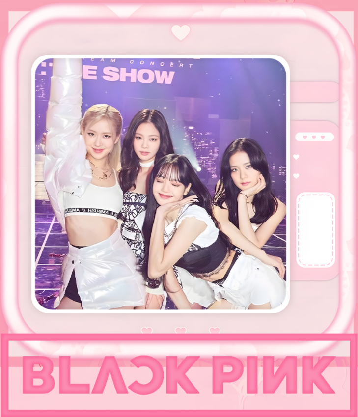 Black Pink 撕拉拍立得/撕拉片（灯牌+1许愿+1)专属卡册掉落 代拆