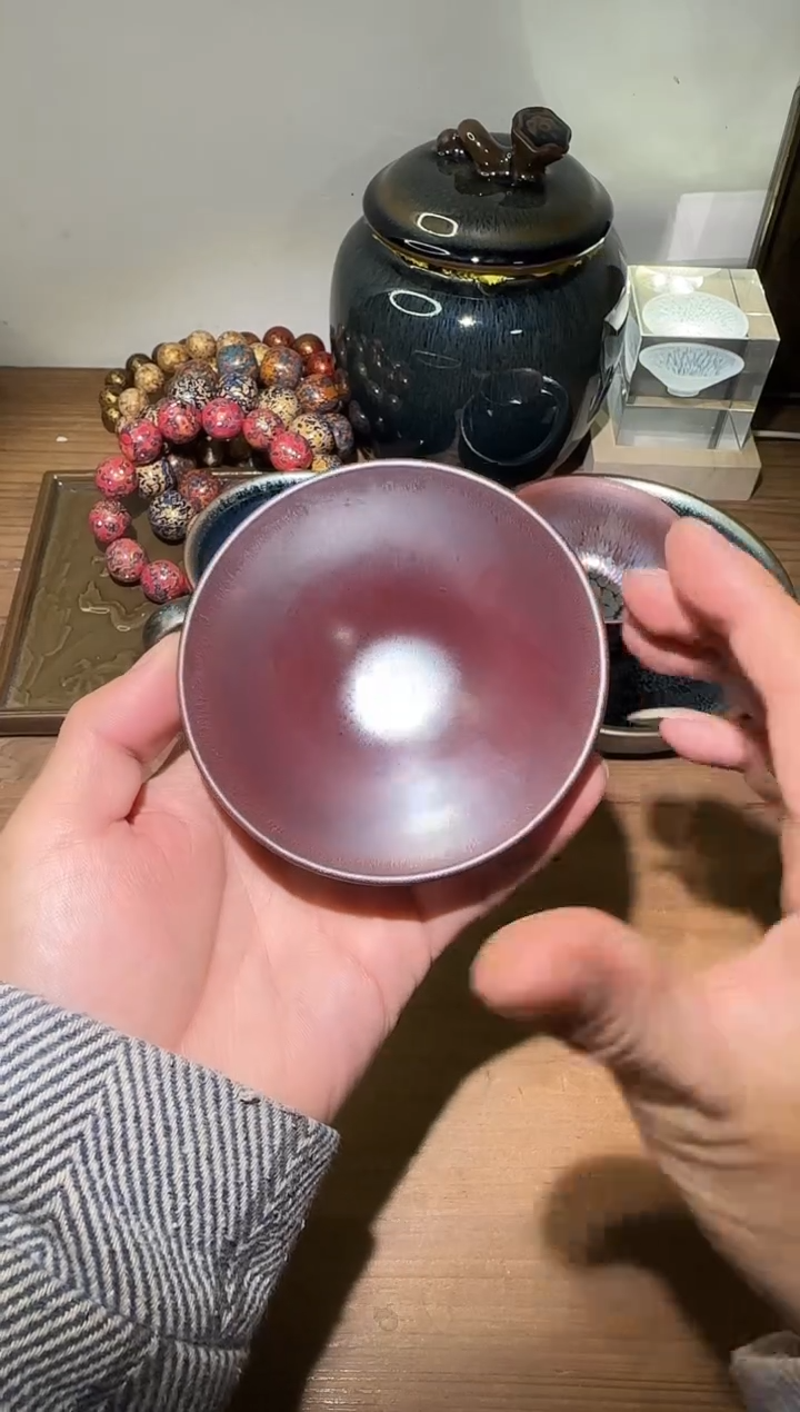 茶盏建阳建盏茶杯一只