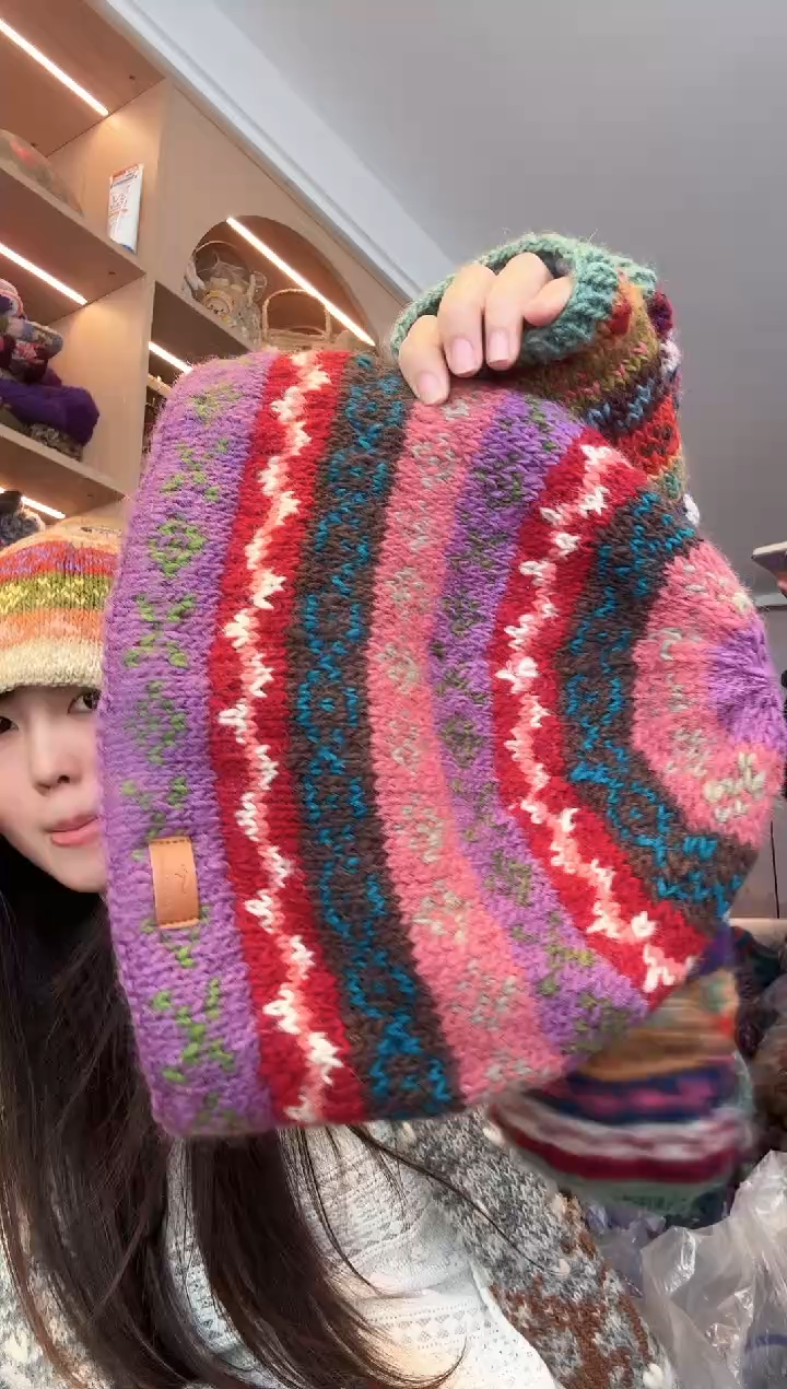 羊毛小**水308帽子