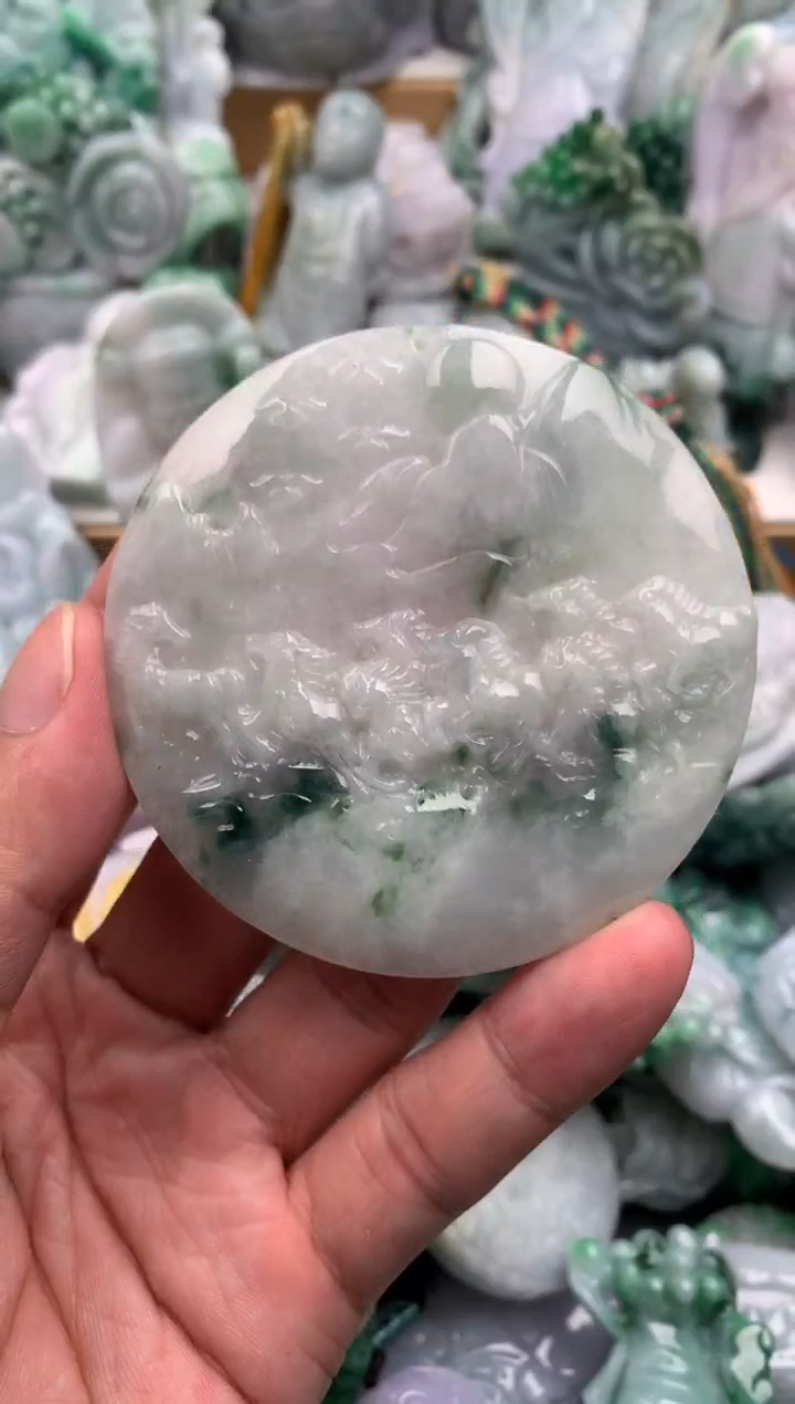 吊坠(不含链)未镶嵌翡翠1