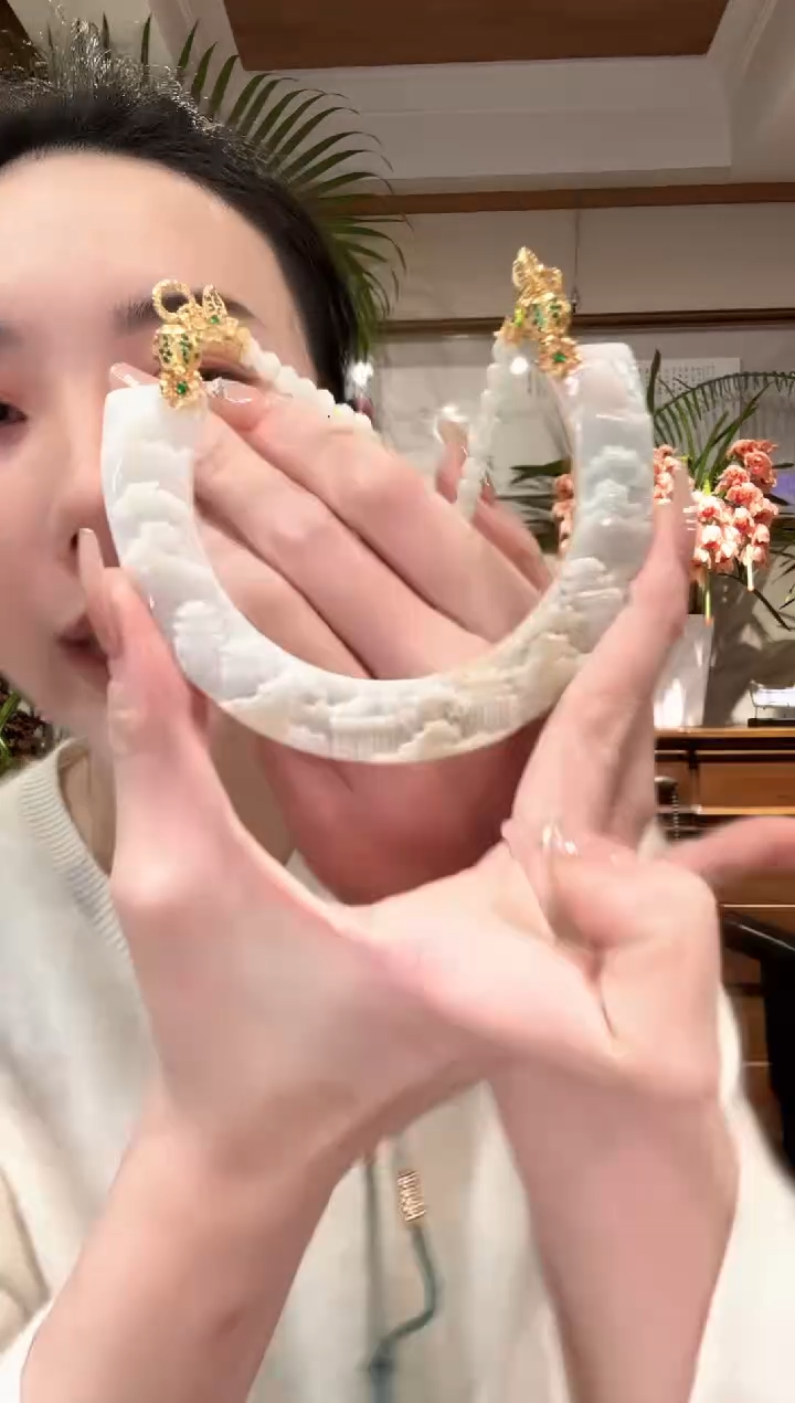 【闪购商品】翡翠颈饰未镶嵌国风