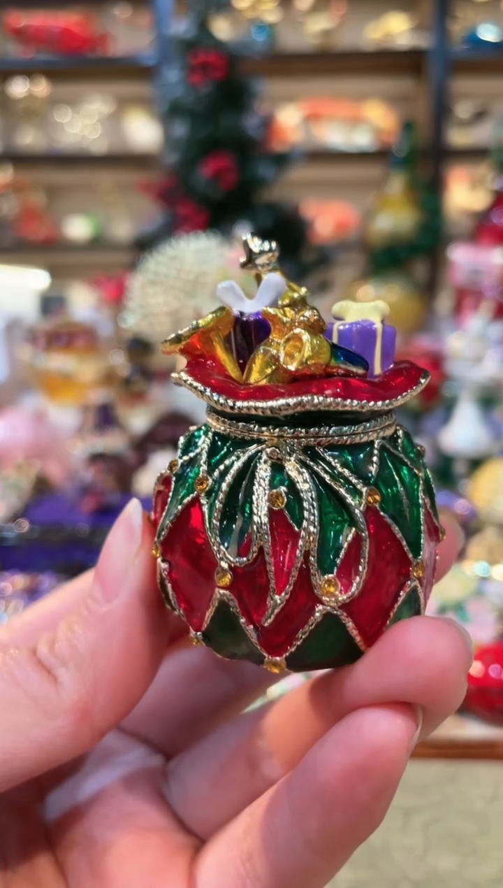 【闪购商品】 珐琅彩精致首饰盒