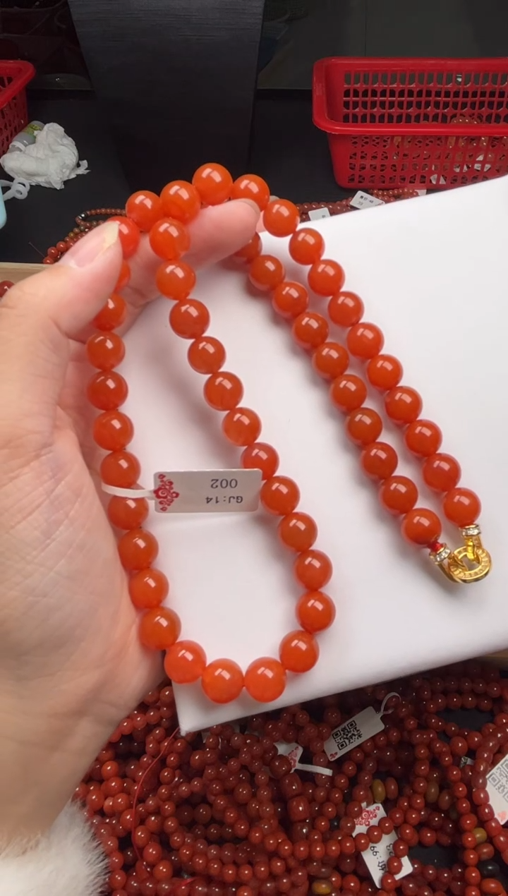 【闪购商品】南红玛瑙珠宝奇石银S925镶嵌844