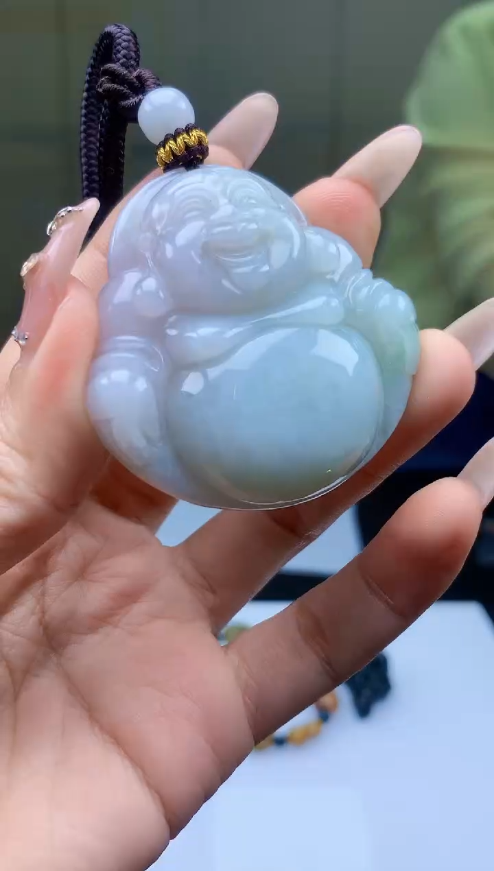 【闪购商品】定制翡翠未镶嵌4902ty-毛货挂件42