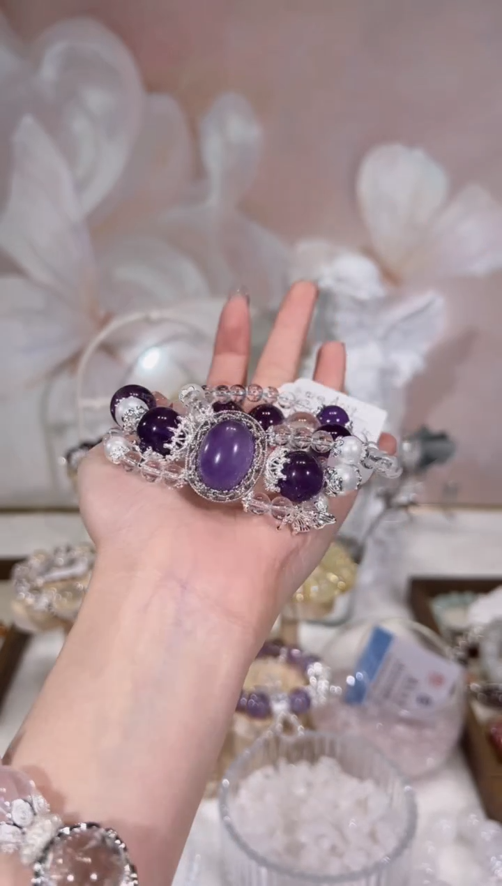 【闪购商品】水晶手链未镶嵌天然水晶默认微瑕 多样性发货发其一