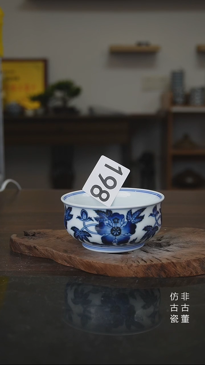 景德镇手工手绘陶瓷微瑕