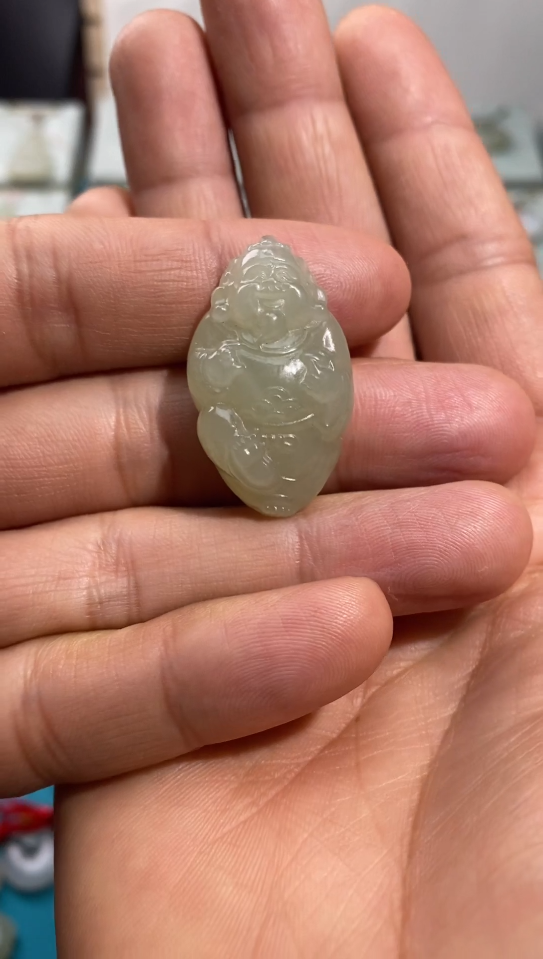 【闪购商品】和田玉颈饰未镶嵌财神