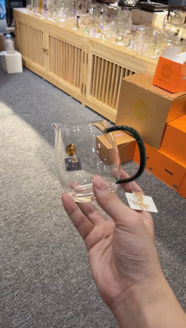 禾器有礼系列-澄然茶海-墨绿色