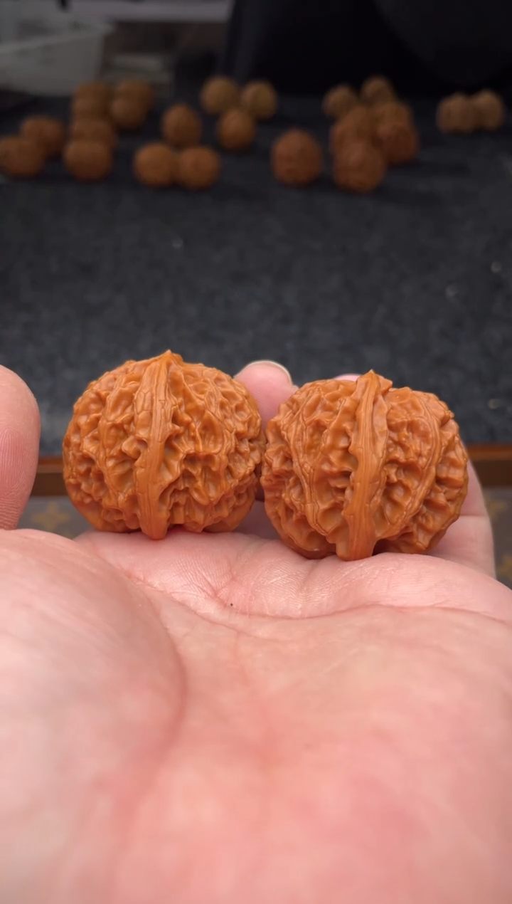 把件文玩核桃B237号39尺苹果园