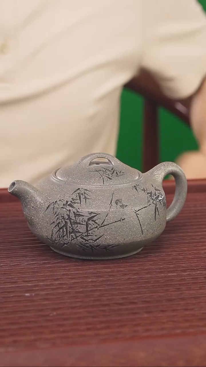 茶壶紫砂240cc顾氏手工紫砂