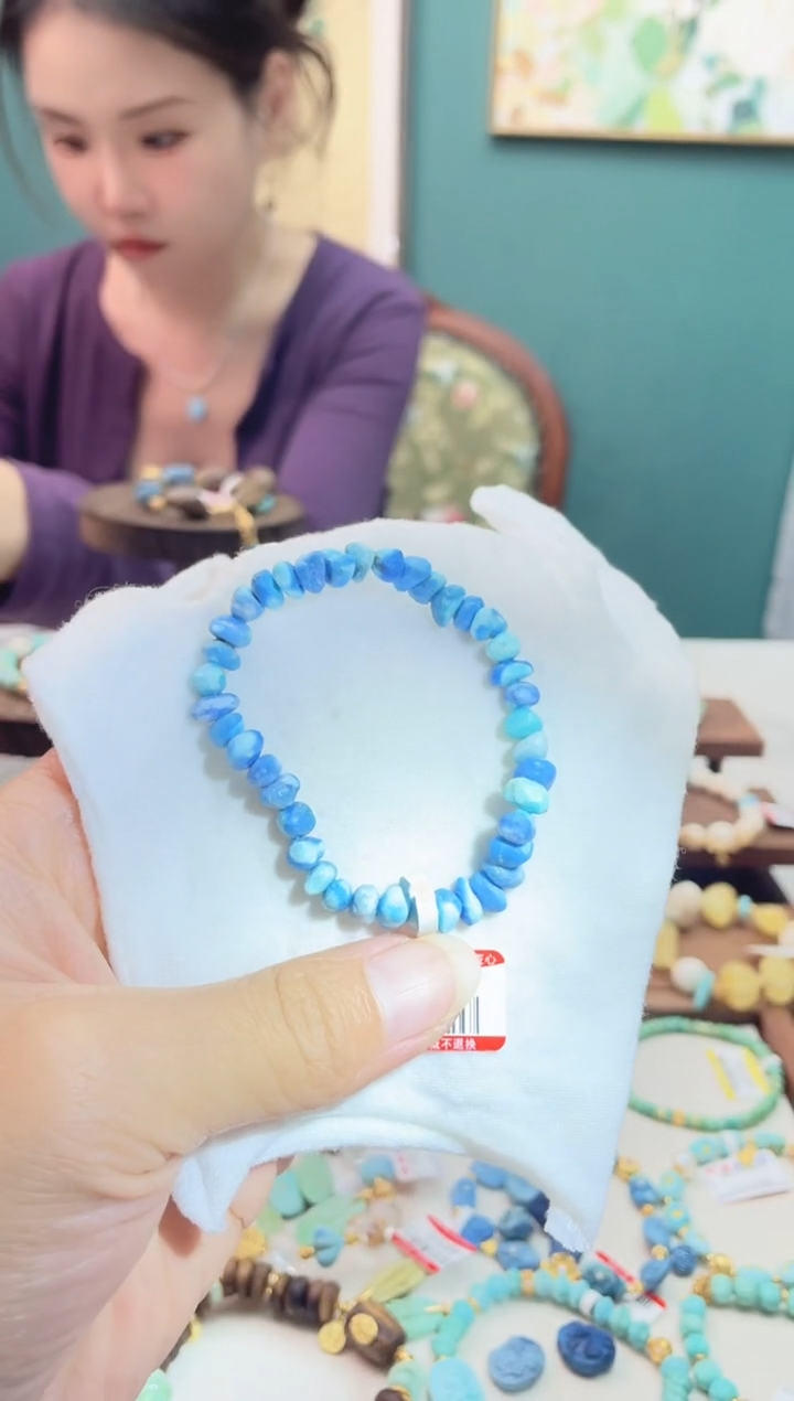 未镶嵌绿松石手串98