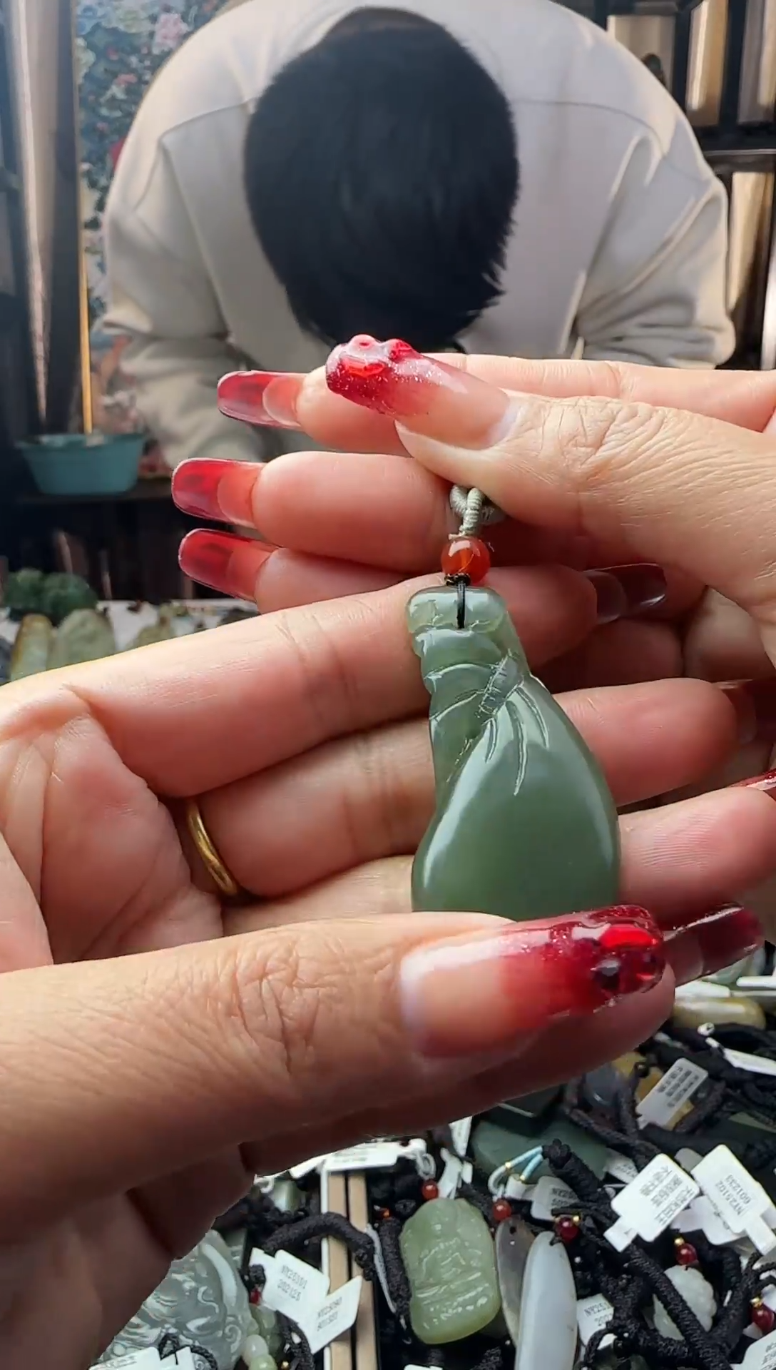 颈饰未镶嵌和田玉和田玉吊坠129