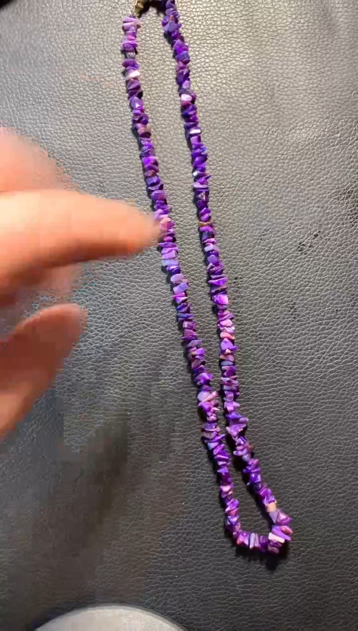 【闪购商品】苏纪石（舒俱来）项链未镶嵌舒俱来