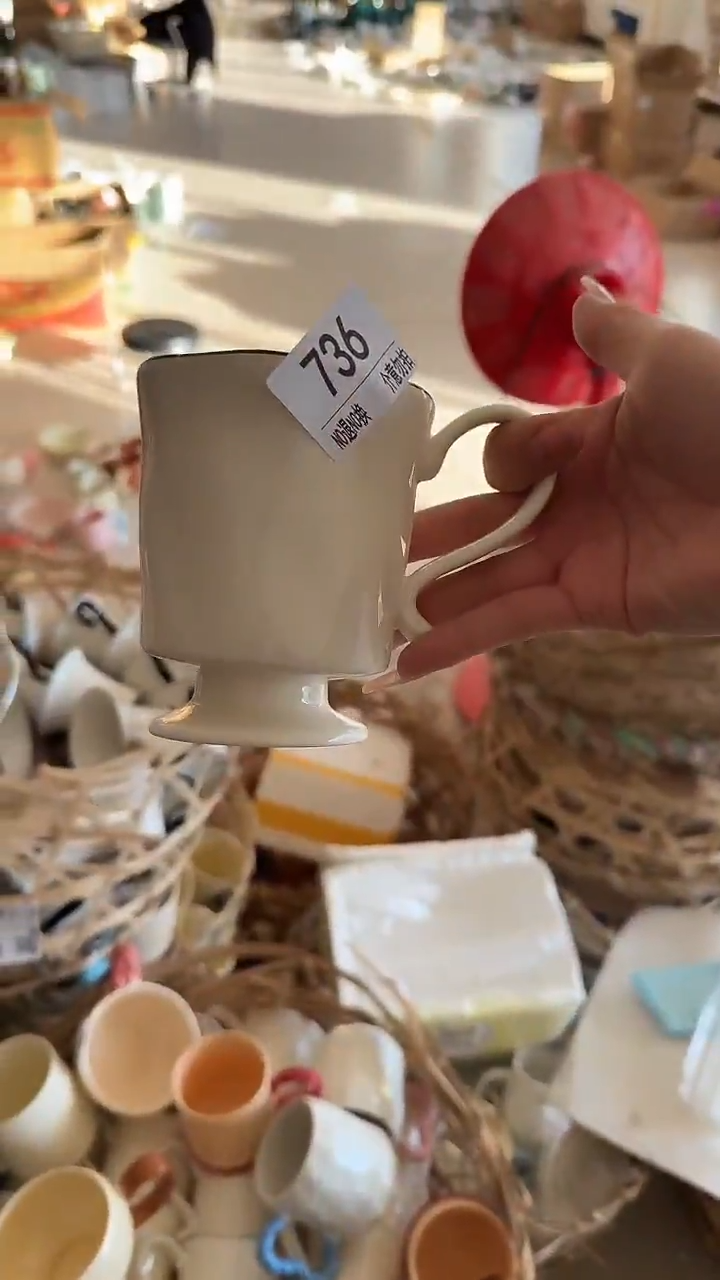 陶瓷手柄款微瑕四单包邮736