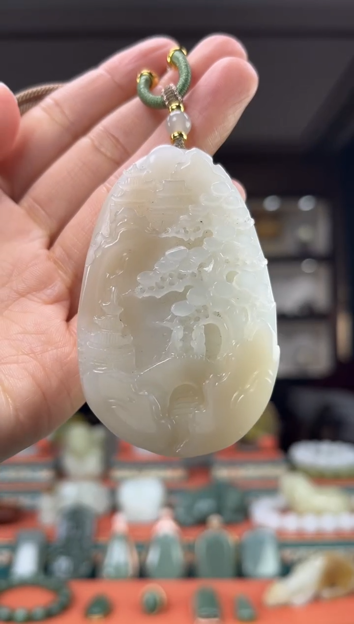 【闪购商品】和田玉颈饰未镶嵌佩佩