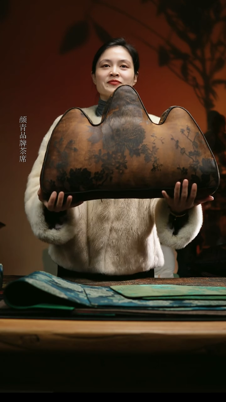 喜见造物茶席尺寸靠山