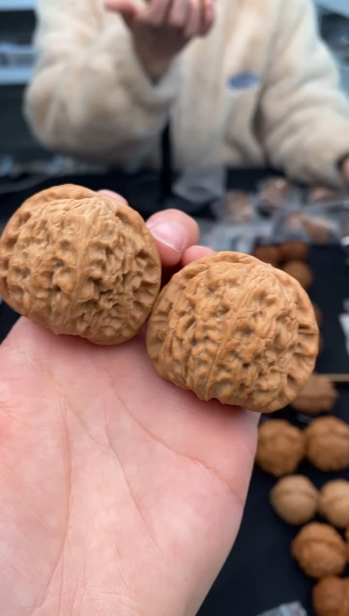 【闪购商品】文玩核桃把件白狮子40-u388