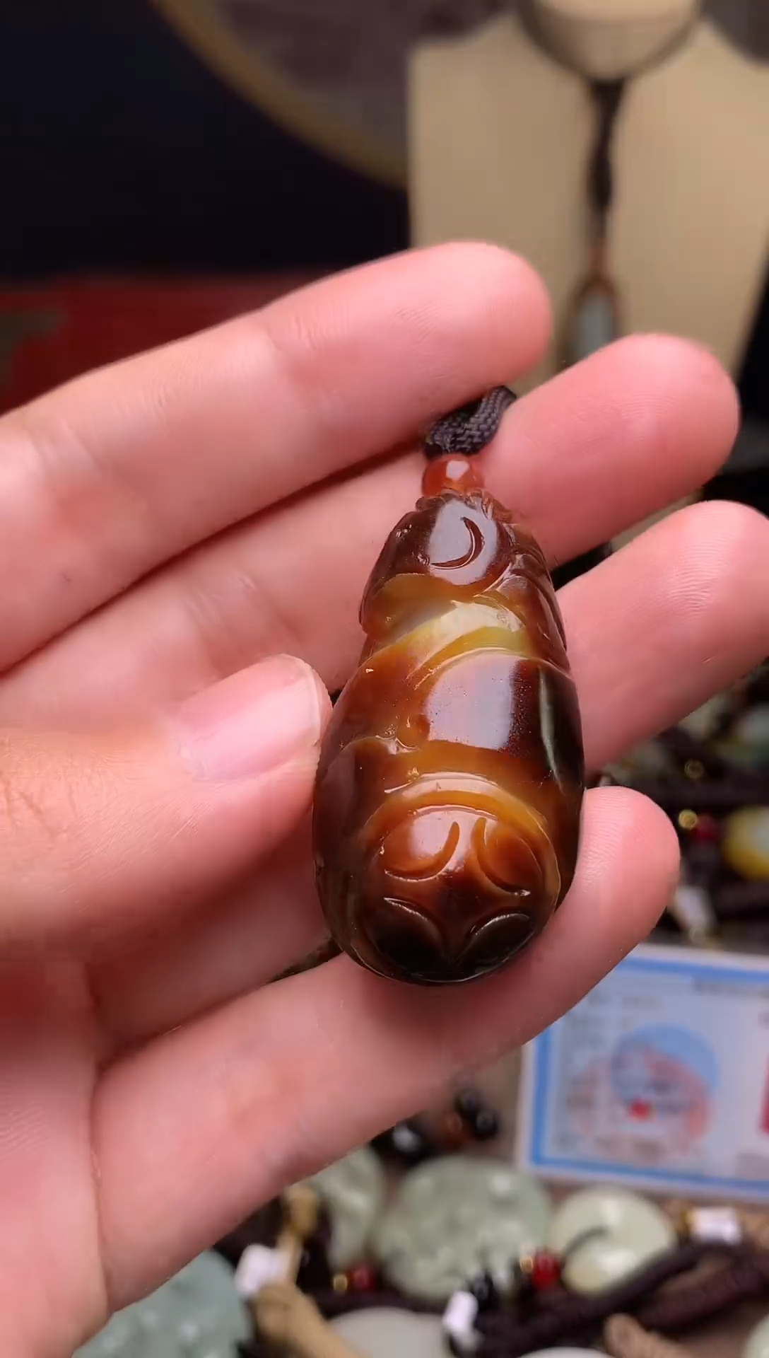 颈饰未镶嵌和田玉新疆料青海料清水和田玉吊坠