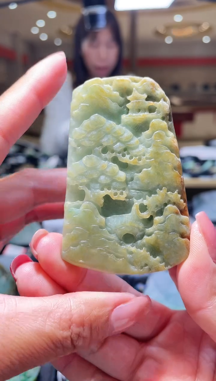 【闪购商品】翡翠颈饰未镶嵌天然缅甸翡翠A货