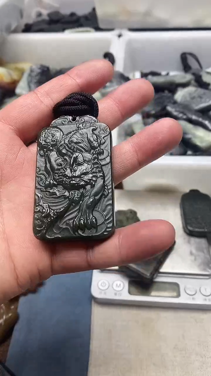 吊坠(不含链)未镶嵌和田玉1