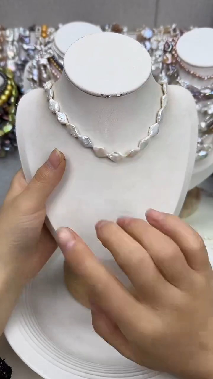 颈饰未镶嵌淡水珍珠1