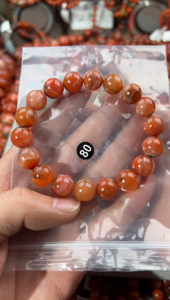 未镶嵌手串南红玛瑙11