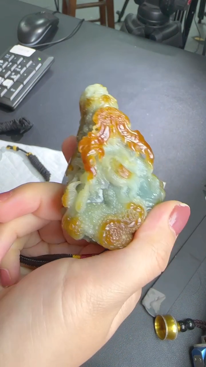 吊坠(不含链)未镶嵌翡翠哎*嘛JJD1223202多样性发一