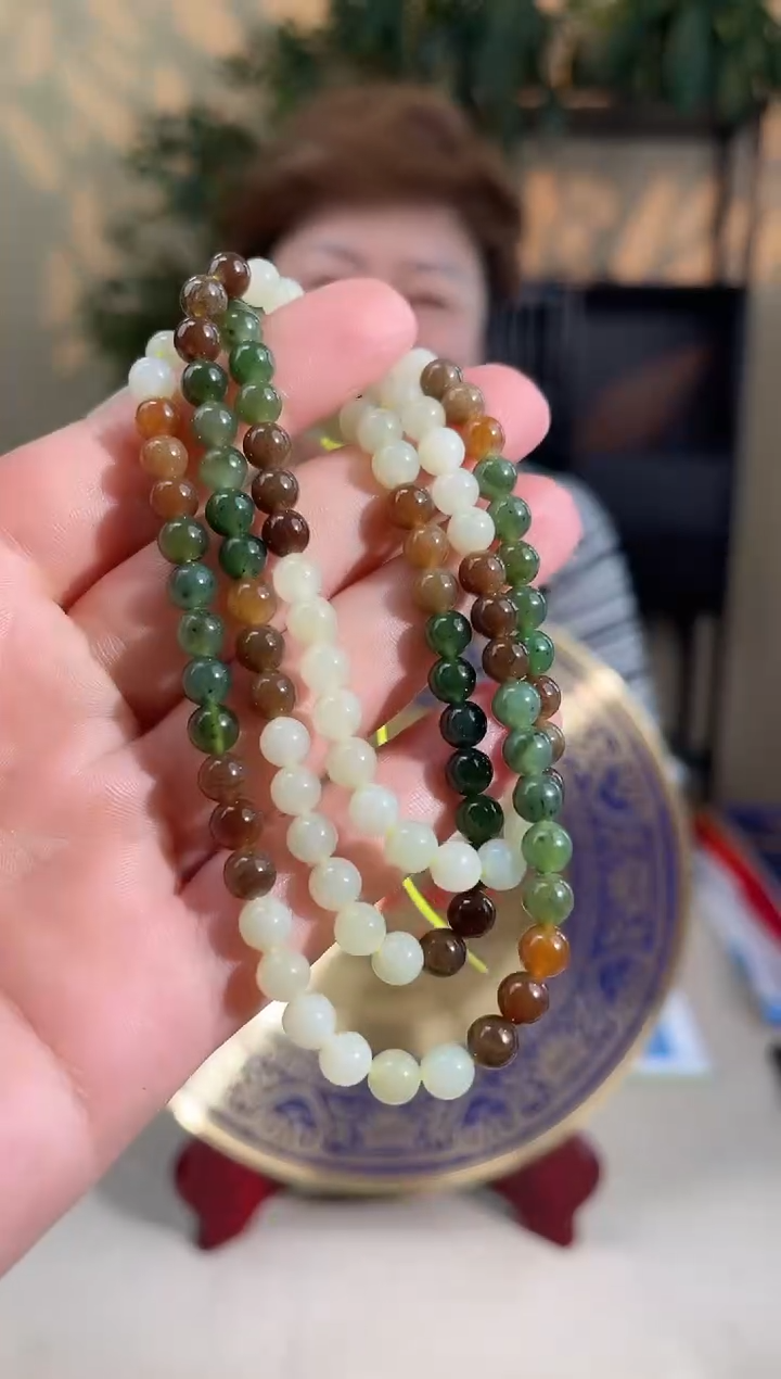 和田玉未镶嵌颈饰多样性拍一发一11011