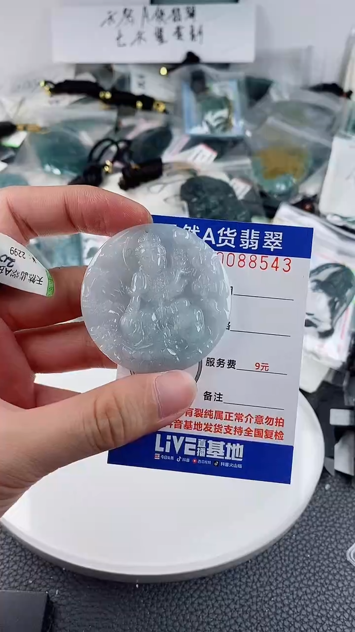 翡翠未镶嵌颈饰