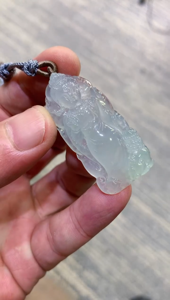 颈饰未镶嵌翡翠天然A货翡翠