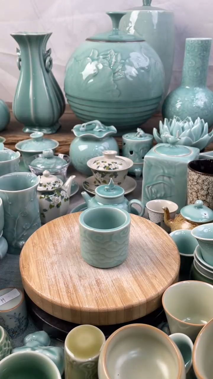 【闪购商品】特价福利 微瑕 慧仙青瓷