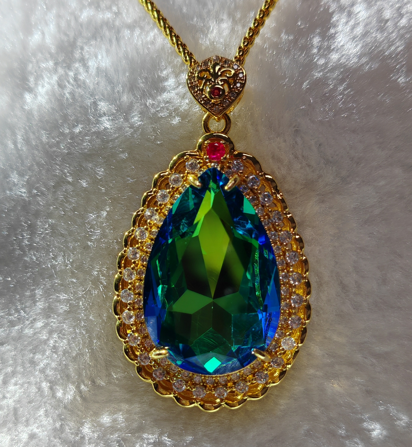 博藏珍品-YD37-馆藏首饰 带礼盒 配链子