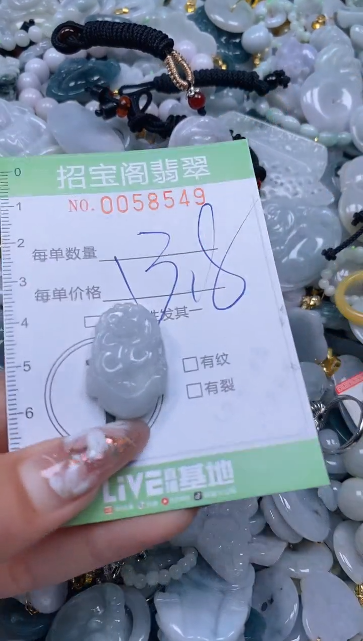 【闪购商品】翡翠颈饰未镶嵌闪购0058549