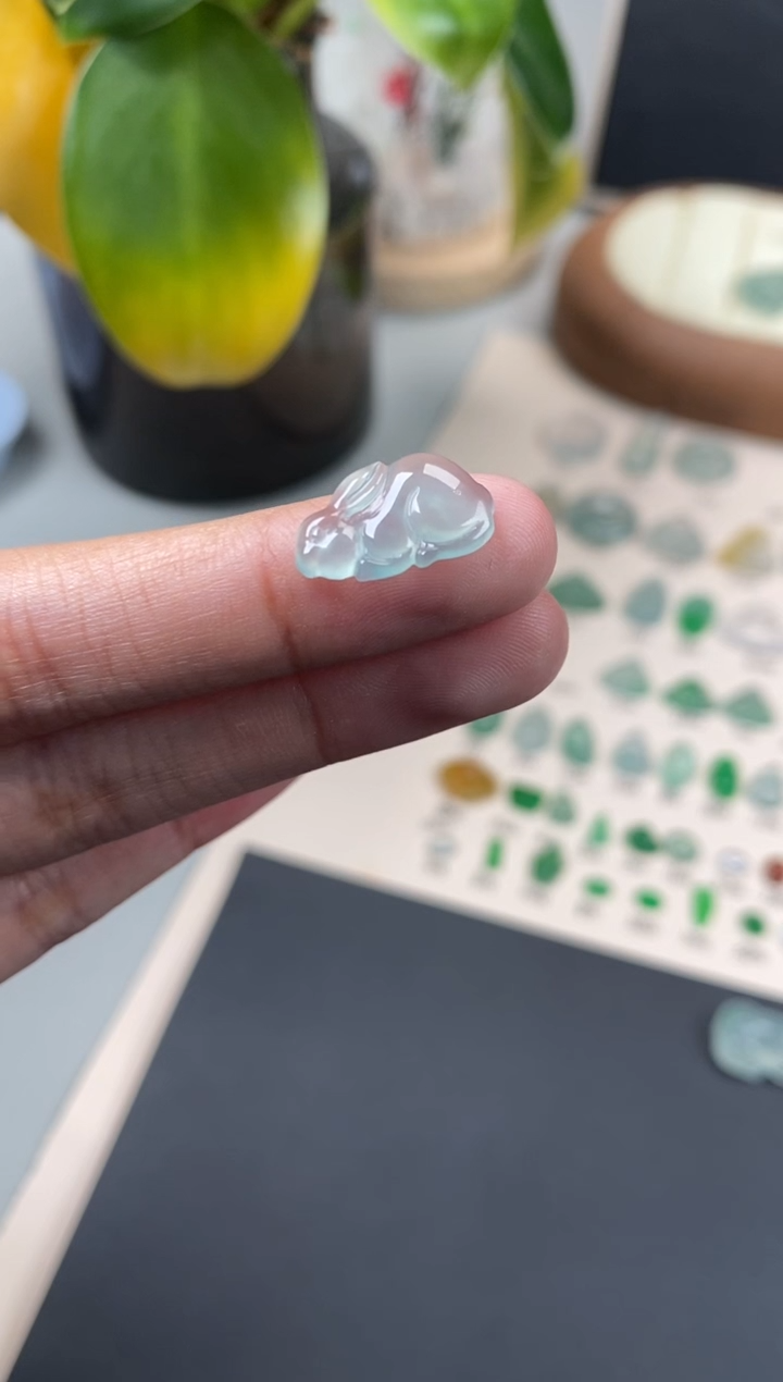 【闪购商品】翡翠颈饰未镶嵌翡翠冰晴裸石