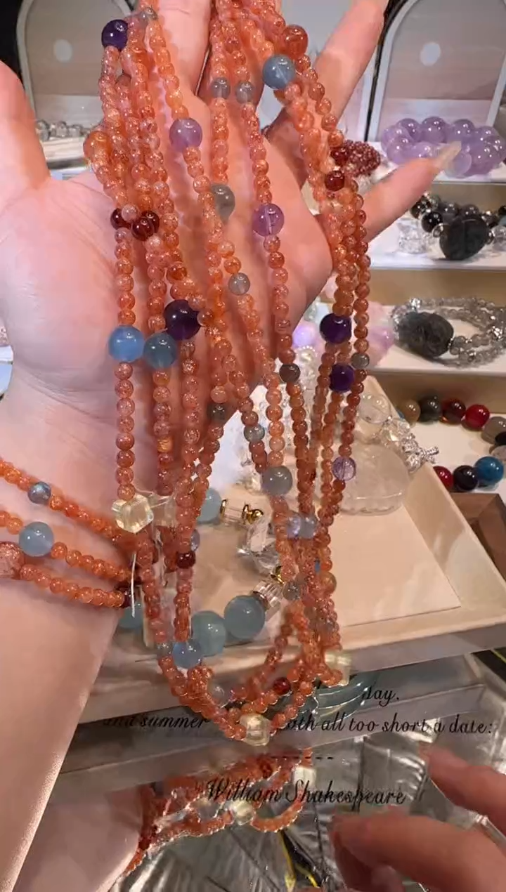 未镶嵌手串水晶多样发一