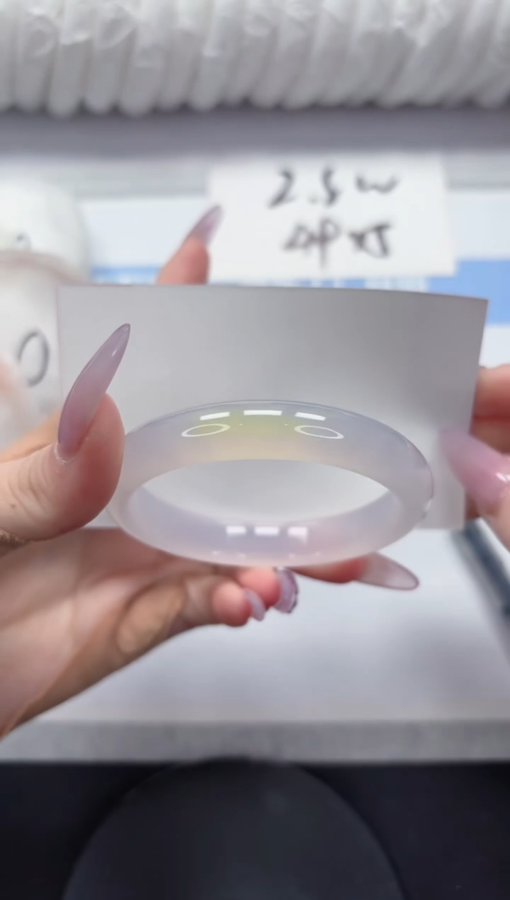 石英质玉手镯未镶嵌A294-55